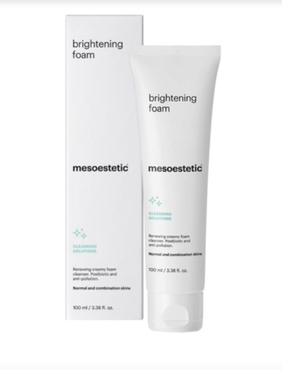 Brightening foam